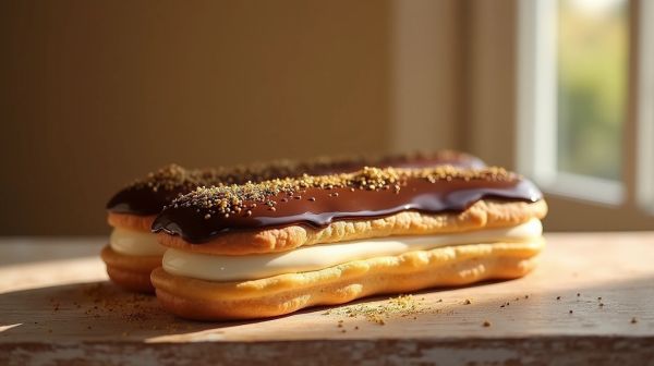 L'éclair au chocolat : combien de calories et nutriments ?